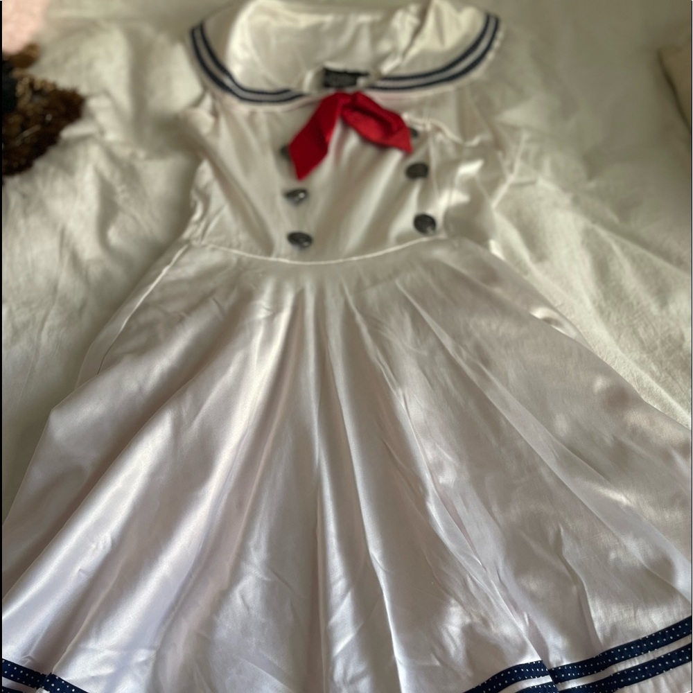 Whits size lg sailor pin up dress by living dead souls